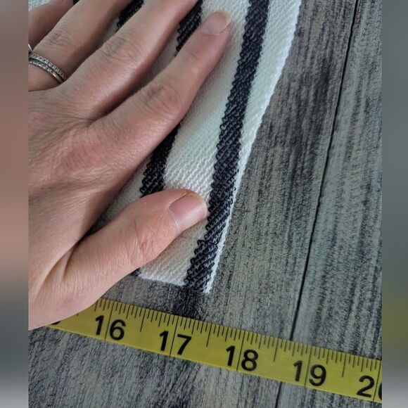 Loft striped single button Classic blazer Size 10P - Picture 4 of 6